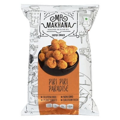 MR MAKHANA Super Snack Piri Piri Paradise 75 g, $3.99/100g