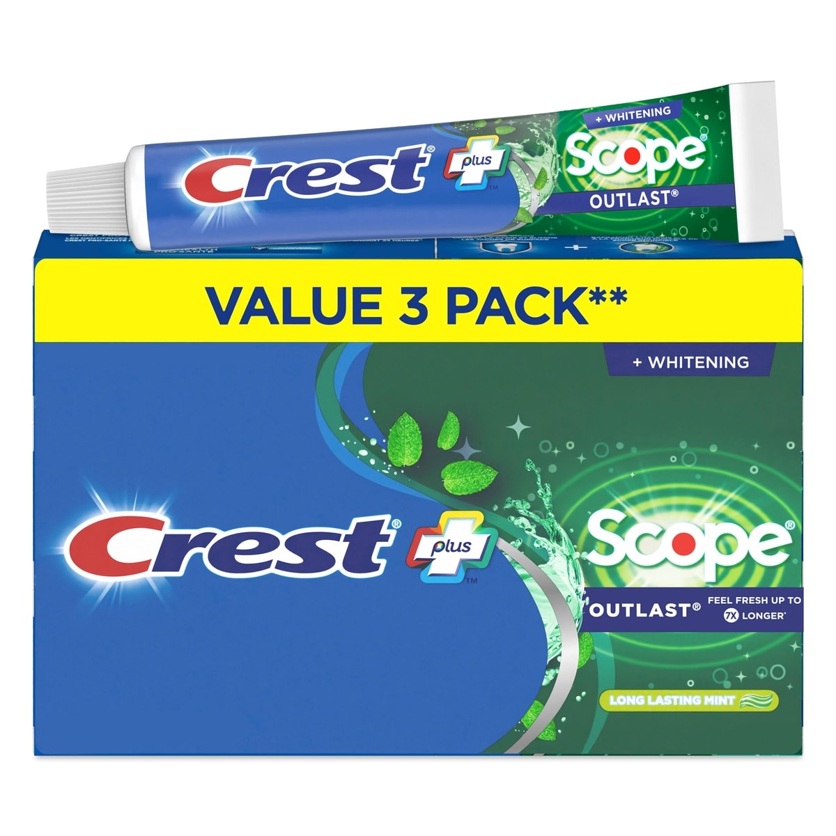 Crest Scope Toothpaste, Value Pack 360 ml, $3.61/100ml
