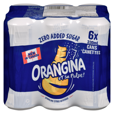 Orangina Sparkling Citrus Beverage 6x330.0 ml, $0.61/100ml