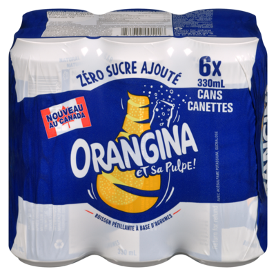 Orangina Boisson pétillante à base d'agrumes 6x330.0 ml, 0,61 $/100ml