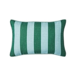 Life at Home Coussin d’extérieur décoratif oblong – rayures vertes 1 ea, 19,00 $/1ch