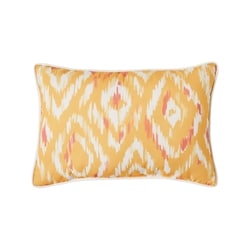 Life at Home Decorative Oblong Patio Cushion - Watercolour Ikat 1 ea, $19.00/1ea