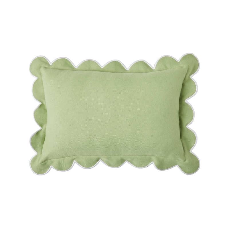 Decorative Oblong Patio Cushion - Green