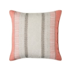 Life at Home Decorative Patio Cushion - Coral Stripe 1 ea, $19.00/1ea