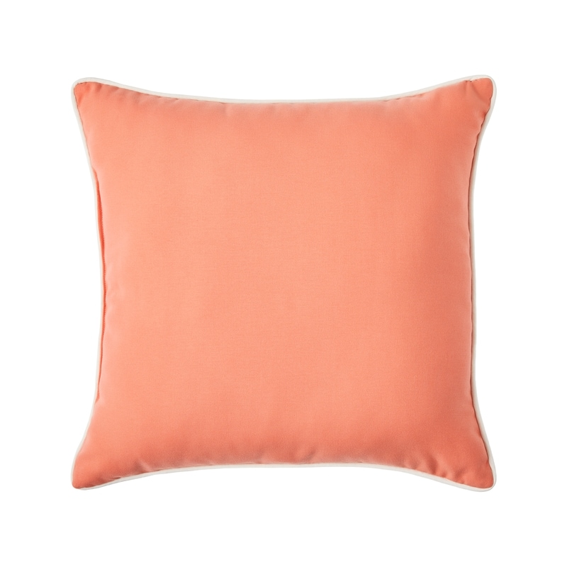 Decorative Patio Cushion - Coral Stripe