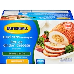 Butterball Rôti de dinde désossé poitrine farcie 1.2 kg, 2,08 $/100g