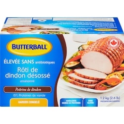 Butterball Rôti de poitrine dinde désossé 1.2 kg, 2,08 $/100g