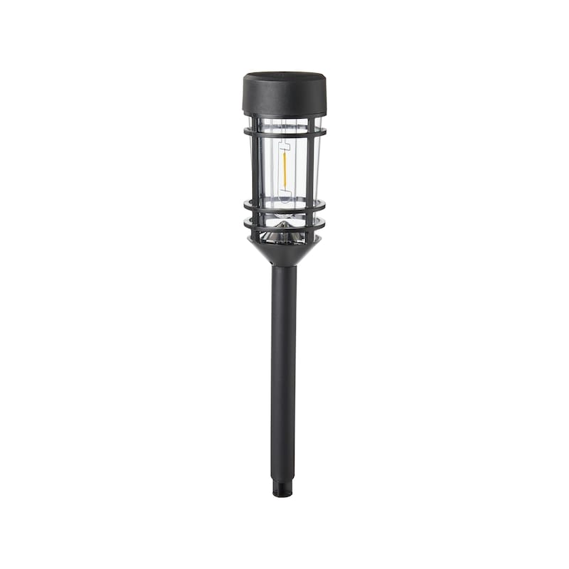 Caged Solar Stake Light