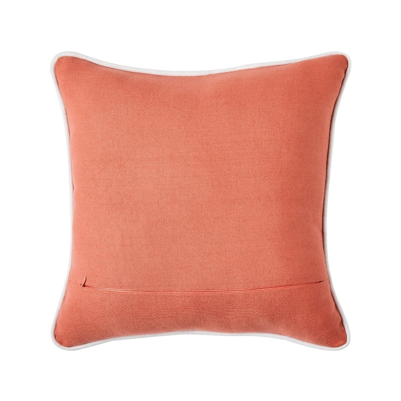 Decorative Patio Cushion - Coral
