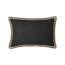 Life at Home Decorative Oblong Patio Cushion - Black 1 ea, $19.00/1ea