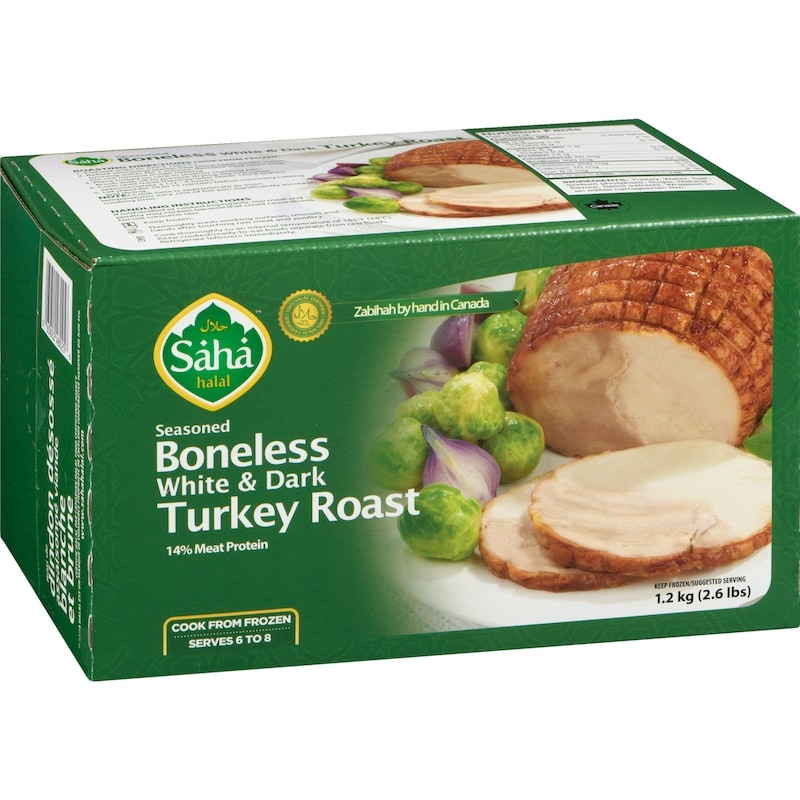 Seasoned Boneless White & Dark Turkey Roast