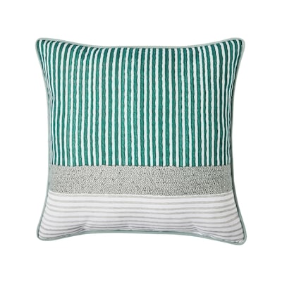 Life at Home Decorative Patio Cushion - Geo Stripes 1 ea, $19.00/1ea