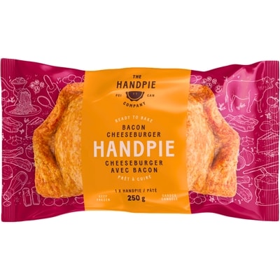 The Handpie Cheeseburger avec bacon 250 g, 4,80 $/100g