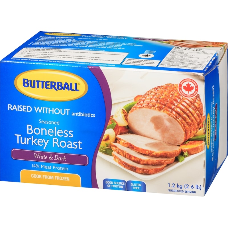 Seasoned Boneless Turkey Roast White & Dark