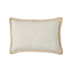 Life at Home Decorative Oblong Patio Cushion - Ivory 1 ea, $19.00/1ea