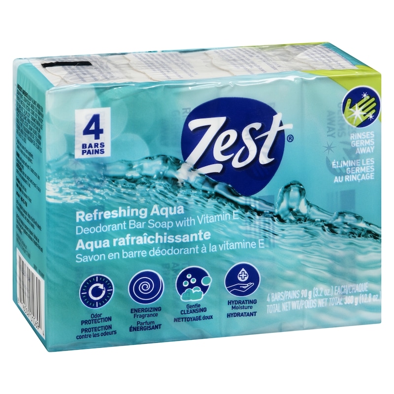 Deodorant Bar Soap With Vitamin E Refreshing Aqua