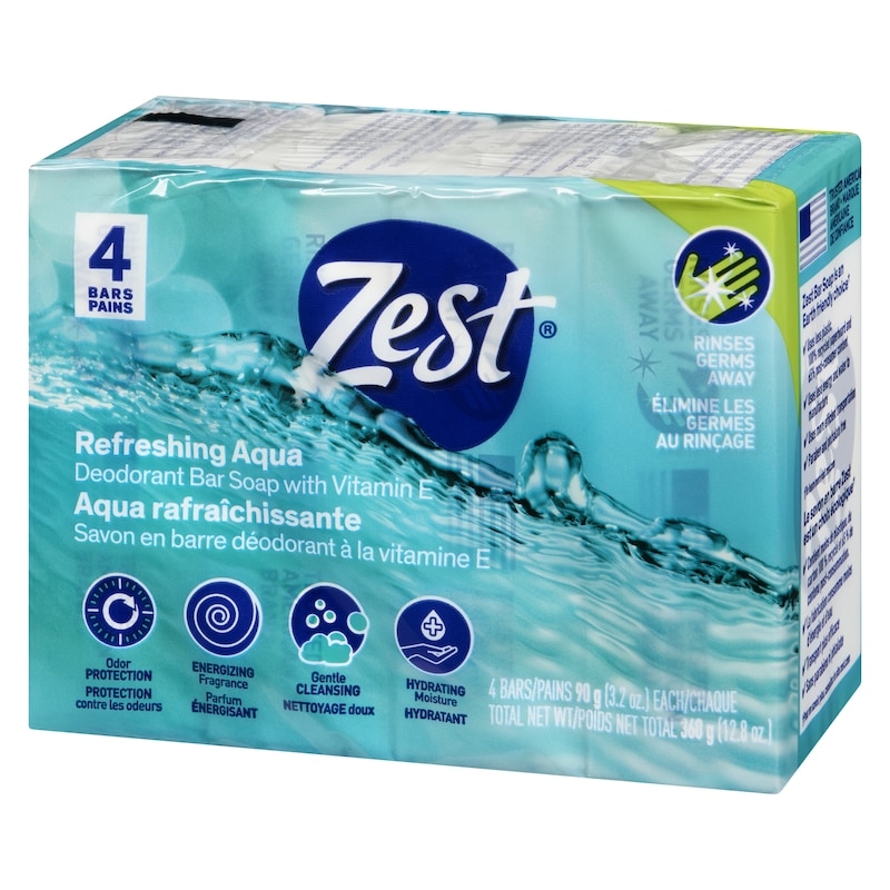 Deodorant Bar Soap With Vitamin E Refreshing Aqua