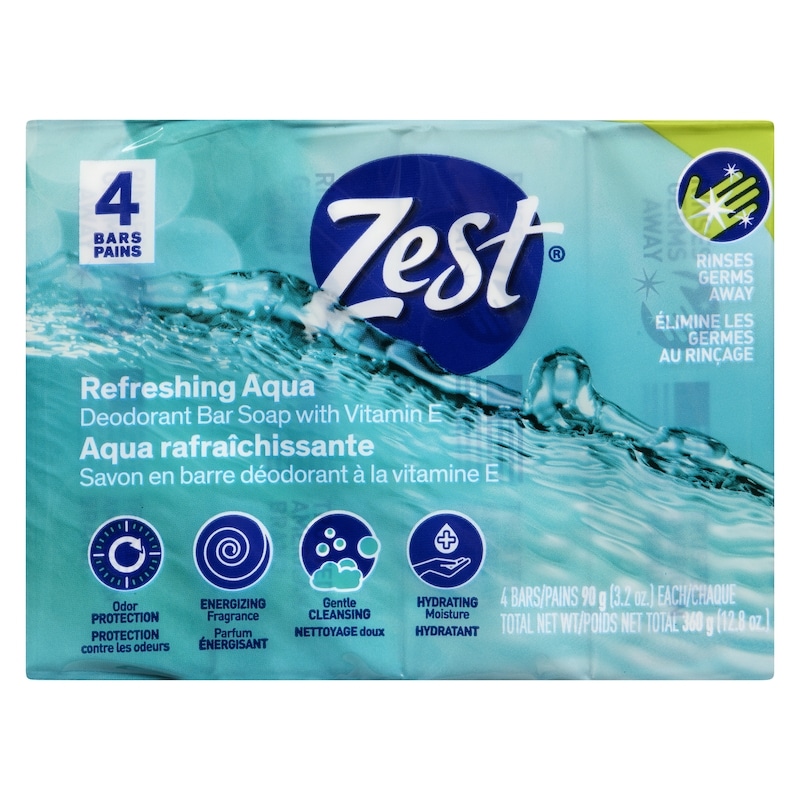 Deodorant Bar Soap With Vitamin E Refreshing Aqua