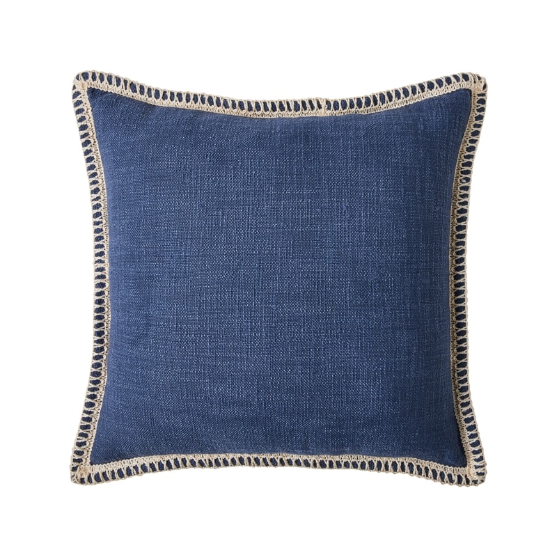 Decorative Patio Cushion - Navy