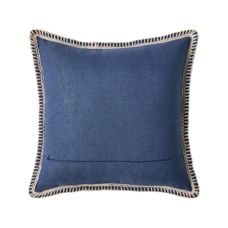 Decorative Patio Cushion - Navy
