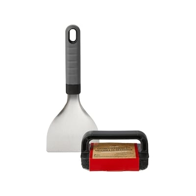 le Choix du Président Ensemble de nettoyage 2 pièces pour le gril à dessus plat 1 ea, 12,00 $/1ch