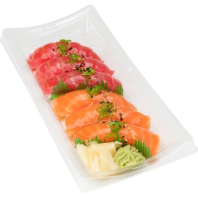 Zenshi Poke Nigiri - Salmon, Tuna 6pc (Available after 11am) 232 g, $6.03/100g