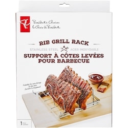 le Choix du Président Grille à côtes levées repliable 1 ea, 14,00 $/1ch