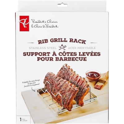 le Choix du Président Grille à côtes levées repliable 1 ea, 14,00 $/1ch