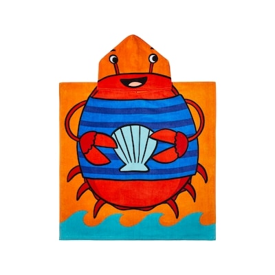 Everyday Essentials Kids' Hooded Beach Towel - Crab 1 ea, $12.00/1ea