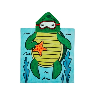 Everyday Essentials Kids' Hooded Beach Towel - Turtle 1 ea, $12.00/1ea