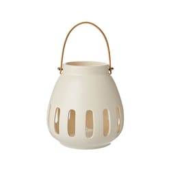 Life at Home LED Ceramic Lantern - Cream 1 ea, $24.00/1ea