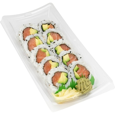 Zenshi Salmon Avocado Roll 10pc (Available after 11am) 193 g, $5.69/100g