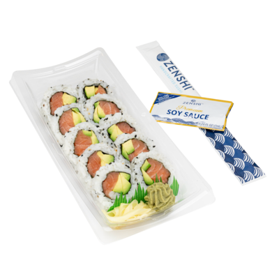 Zenshi Salmon Avocado Roll 193 g, $5.95/100g
