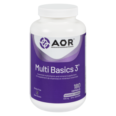 AOR Multi Basics 3 309 Mg 180 ea, $0.44/1ea