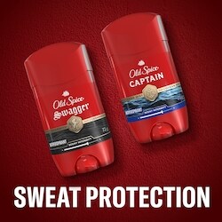 Old Spice Red Collection Deodorant for Men, Captain Scent - 73 g