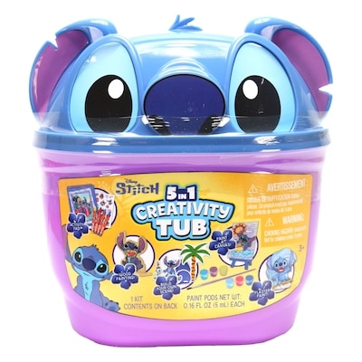 Disney Bac créatif Stitch 5 en 1 1 ea, 16,00 $/1ch