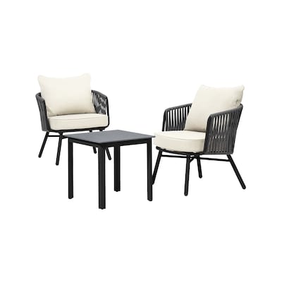 Life at Home Ensemble de détente pour patio 3 pièces avec coussins – Collection Rossland 3 ea, 399,00 $/1ch