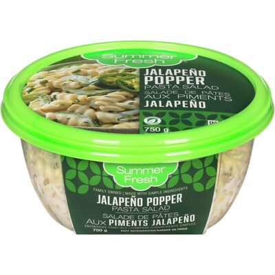 Summer Fresh Salade de pâtes aux piments jalapeño 750 g, 1,40 $/100g