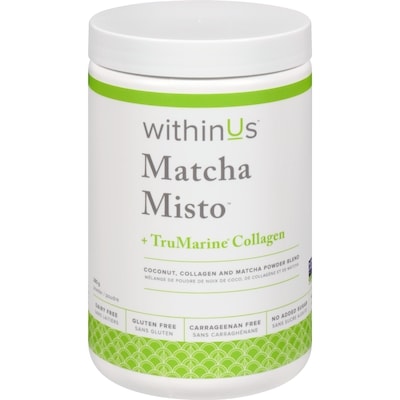 WithinUs Coconut, Collagen And Matcha Powder Blend 349 g, $17.19/100g
