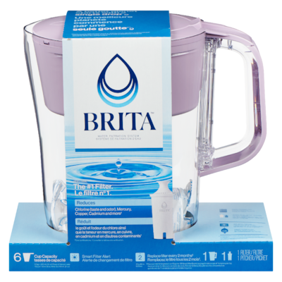 Brita Water Filtration System Lilac 6 Cup Capacity 1 ea, $29.00/1ea