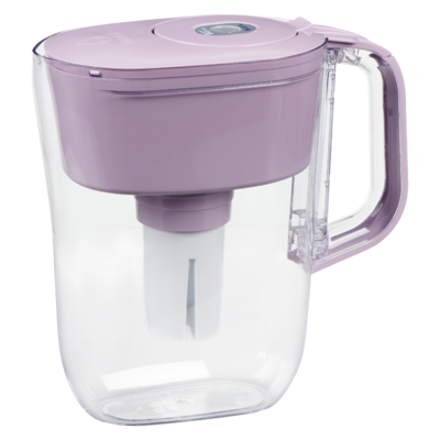 Système de filtration d'eau lilas 6 tasses de capacité