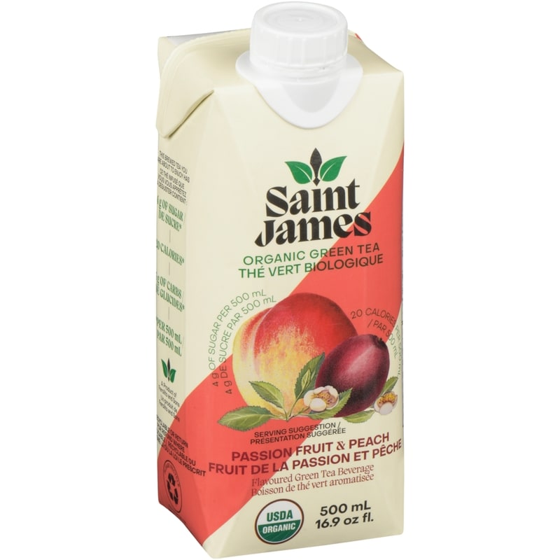 Organic Green Tea, Passionfruit & Peach