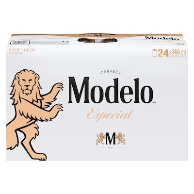 Modelo Bière (Pièce d’identité requise au moment du ramassage) 24x355.0 ml, 0,52 $/100ml