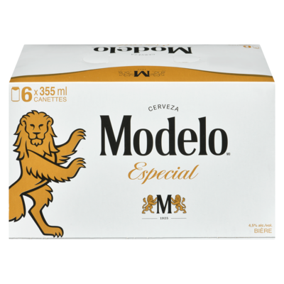Modelo Bière (Pièce d’identité requise au moment du ramassage) 6x355.0 ml, 0,77 $/100ml