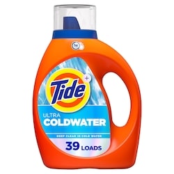 Tide Ultra Coldwater Liquid Laundry Detergent, Original Scent, 39 Loads, Laundry Detergent Liquid Formulated for Cold Water 1620 ml, $0.68/100ml