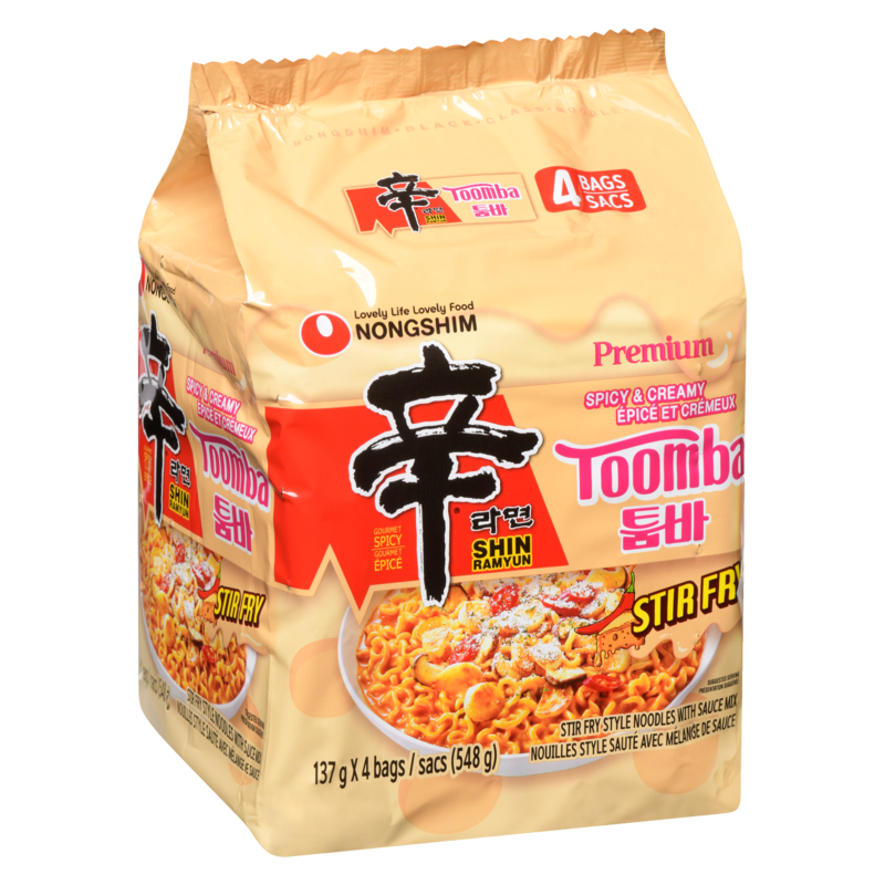 Stir Fry Style Noodles With Sauce Mix Spicy & Creamy