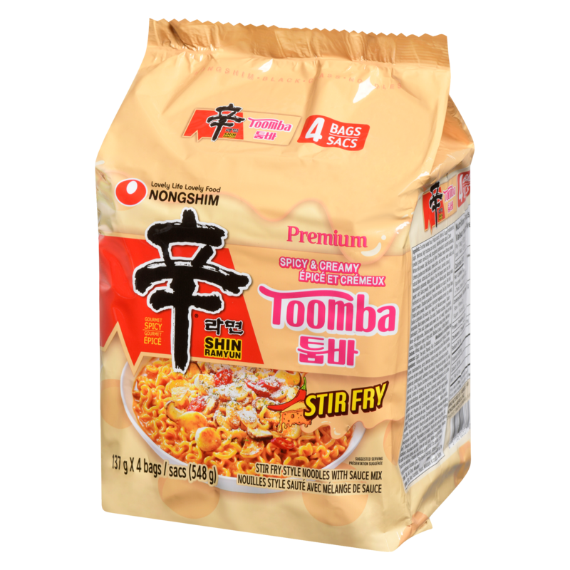 Stir Fry Style Noodles With Sauce Mix Spicy & Creamy