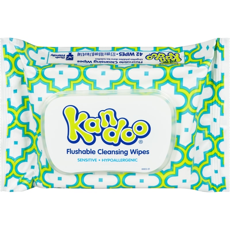 Flushable Cleansing Wipes