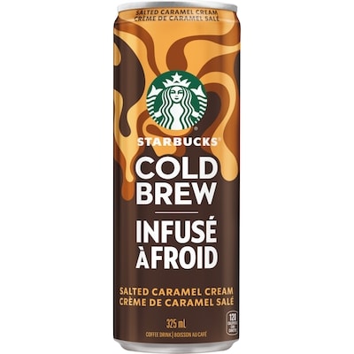 Starbucks Cold Brew Salted Caramel Cream 325 ml, $1.23/100ml