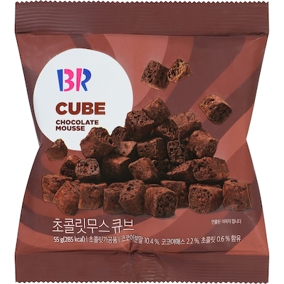 Baskin Robbins Chocolate Mousse Cube 55 g, $4.16/100g